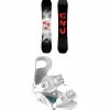 GNU C-Money C3 Snowboard + Bent Metal Logic Snowboard Bindings 2025