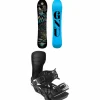 GNU Free Spirit C3 Snowboard + Bent Metal Stylist Snowboard Bindings - Women's 2025