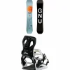 GNU Gloss C2E Snowboard + B-Real Snowboard Bindings - Women's 2025
