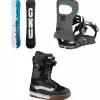 GNU GWO C3 LTD Snowboard + Bent Metal Joint LTD Snowboard Bindings + Vans Aura Pro Snowboard Boots 2025