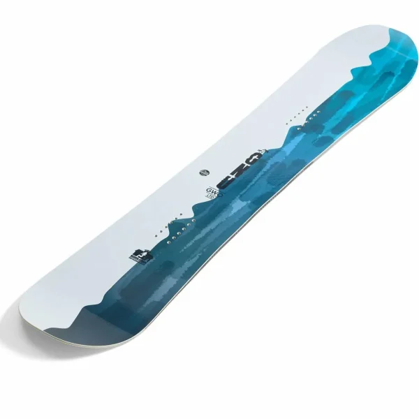 GNU GWO C3 LTD Snowboard + Nidecker Supermatic Snowboard Bindings 2025
