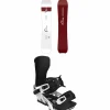 GNU Hyper C2X Snowboard + Bent Metal Transfer Snowboard Bindings 2025