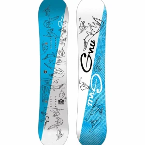 Kids GNU Recess Asym BTX Snowboard + Bent Metal BMX Snowboard Bindings - Kids' 2025