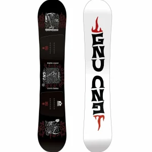 GNU Riders Choice Asym C2X Snowboard + Bent Metal Axtion Snowboard Bindings 2025
