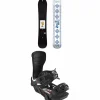 GNU 4x4 C3 Snowboard + Bent Metal Axtion Snowboard Bindings 2025