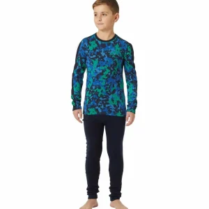 Kids Helly Hansen Graphic Lifa Merino Midweight Baselayer Set - Kids'