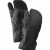 Women Hestra Army Leather Expedition 3-Finger Liners