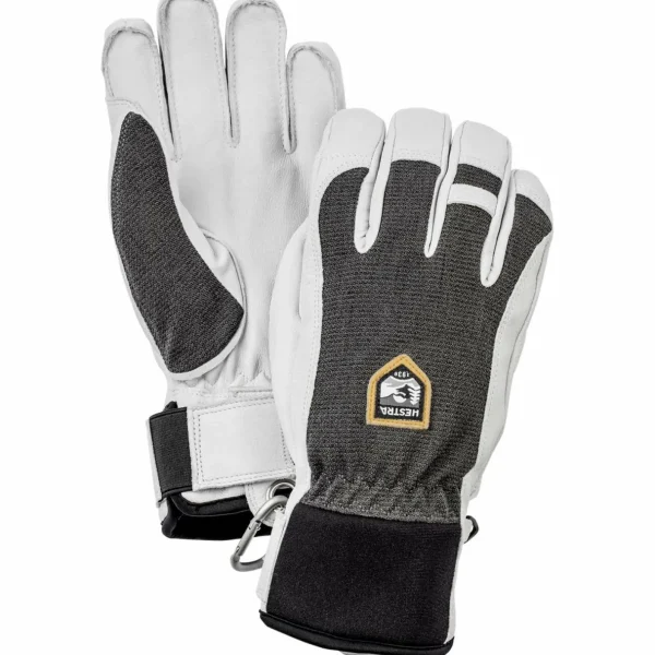 Women Hestra Army Leather Patrol Gloves