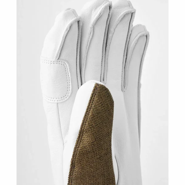 Women Hestra Army Leather Patrol Gloves