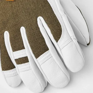 Women Hestra Army Leather Patrol Gloves
