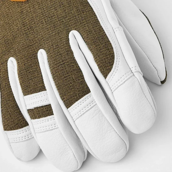 Women Hestra Army Leather Patrol Gloves