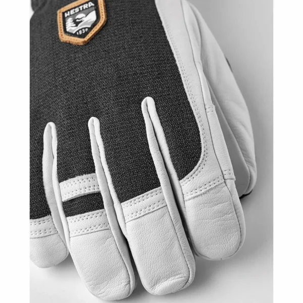 Women Hestra Army Leather Patrol Gloves