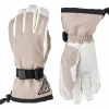 Women Hestra Powder Gauntlet 5 Finger Gloves