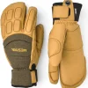 Women Hestra Vertical Cut CZone 3-Finger Mittens
