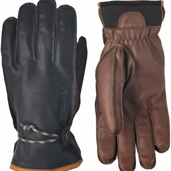 Women Hestra Wakayama 5-Finger Gloves