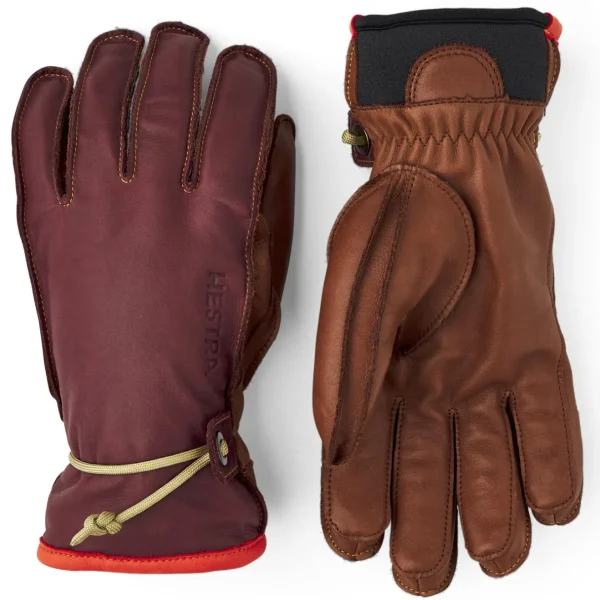 Women Hestra Wakayama 5-Finger Gloves