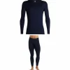 Icebreaker 200 Oasis Long Sleeve Crew Top + Sonebula Leggings 2022