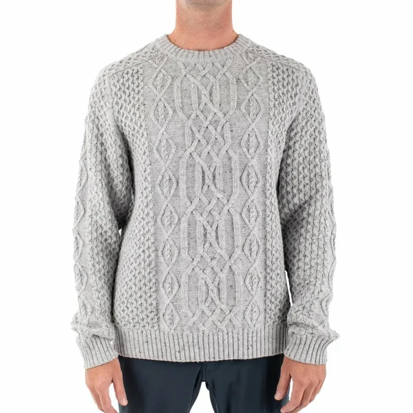 Jetty Angler Oyster Sweater - Men's