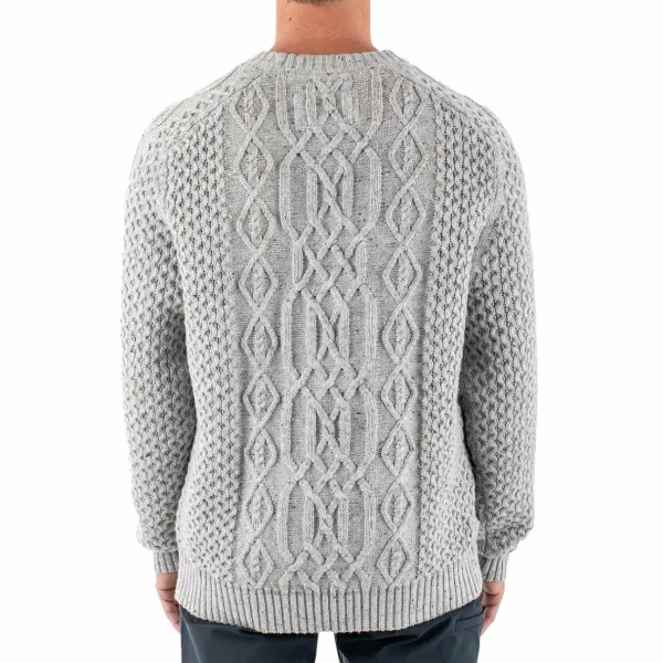 Jetty Angler Oyster Sweater - Men's