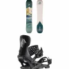 Jones Dream Weaver Snowboard + Equinox Snowboard Bindings - Women's 2025