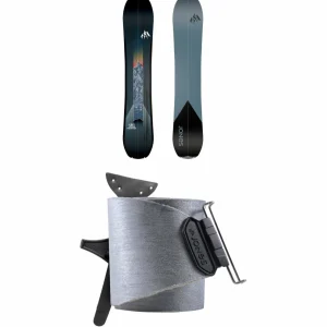 Jones Frontier Splitboard + Nomad Universal Tail Clip Splitboard Skins 2025