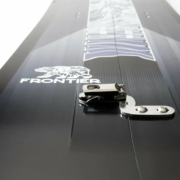 Jones Frontier Splitboard + Nomad Universal Tail Clip Splitboard Skins 2025