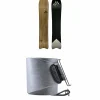 Jones Hovercraft 2.0 Splitboard + Nomad Pro Universal Tail Clip Splitboard Skins 2025
