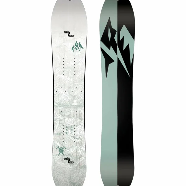 Jones Solution Splitboard + Nomad Pro Quick Tension Tail Clip Splitboard Skins - Women's 2025