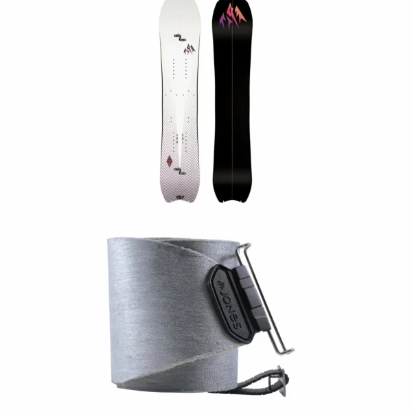 Jones Stratos Splitboard + Nomad Pro Universal Tail Clip Splitboard Skins - Women's 2025