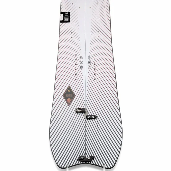 Jones Stratos Splitboard + Nomad Universal Tail Clip Splitboard Skins 2025