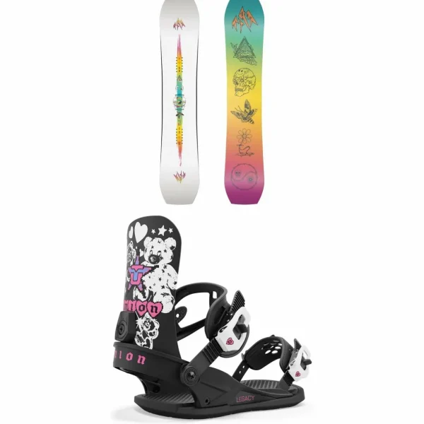 Jones Tweaker Snowboard + Union Legacy Snowboard Bindings - Women's 2025