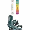 Jones Tweaker Snowboard + Equinox Snowboard Bindings - Women's 2025