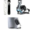 Jones Ultralight Solution Splitboard + Karakoram Nomad + Split Interface Splitboard Bindings + Nomad Pro Universal Tail Clip Splitboard Skins 2025