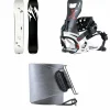 Jones Ultralight Solution Splitboard + Karakoram Prime-X + Split Interface Splitboard Bindings + Nomad Pro Universal Tail Clip Splitboard Skins 2025