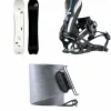 Jones Ultralight Stratos Splitboard + Karakoram Straightline + Split Interface Splitboard Bindings + Nomad Pro Universal Tail Clip Splitboard Skins 2025