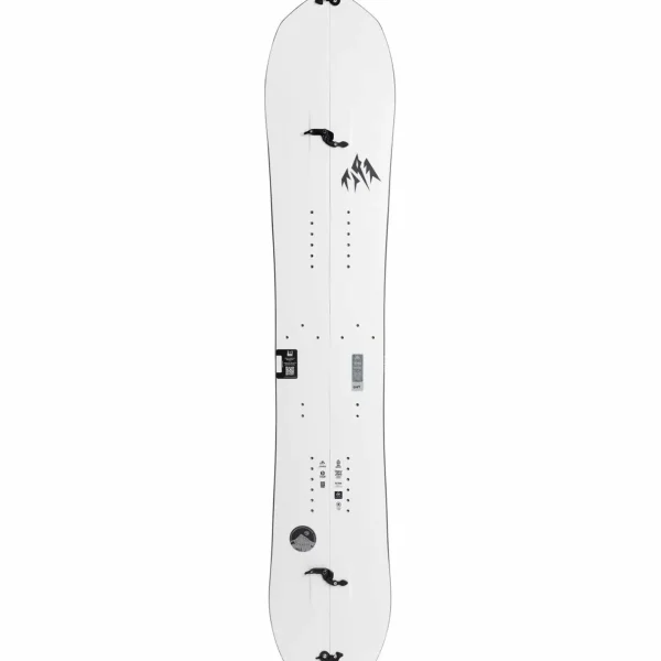 Jones Ultralight Stratos Splitboard + Karakoram Straightline + Split Interface Splitboard Bindings + Nomad Pro Universal Tail Clip Splitboard Skins 2025
