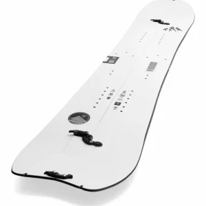 Jones Ultralight Stratos Splitboard + Karakoram Straightline + Split Interface Splitboard Bindings + Nomad Pro Universal Tail Clip Splitboard Skins 2025