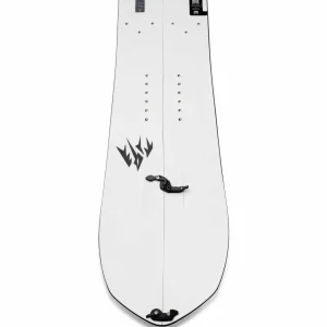 Jones Ultralight Stratos Splitboard + Karakoram Straightline + Split Interface Splitboard Bindings + Nomad Pro Universal Tail Clip Splitboard Skins 2025