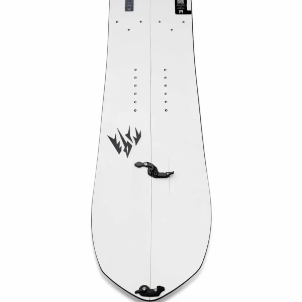 Jones Ultralight Stratos Splitboard + Karakoram Straightline + Split Interface Splitboard Bindings + Nomad Pro Universal Tail Clip Splitboard Skins 2025