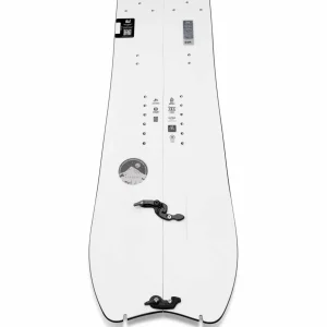 Jones Ultralight Stratos Splitboard + Karakoram Straightline + Split Interface Splitboard Bindings + Nomad Pro Universal Tail Clip Splitboard Skins 2025