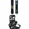K2 Afterblack Snowboard + Indy Snowboard Bindings 2025