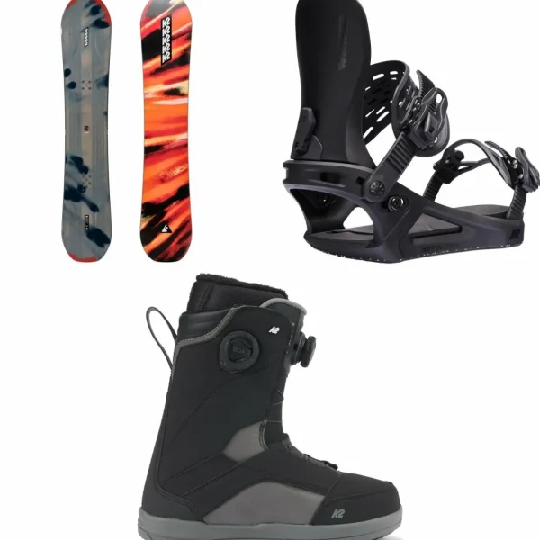K2 Antidote Snowboard + Network Snowboard Bindings + Kinsley Snowboard Boots - Women's 2025