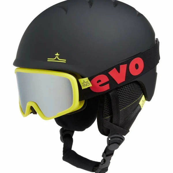 Kids K2 Dreamweaver Skis + Atomic Colt 7 GW Ski Bindings + Reverb Ski Boots + evo Lil Send'r Adjustable Ski Poles + evo Sessel Helmet + Goggle Combo - Kids'
