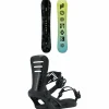 K2 Embassy Snowboard + Formula Snowboard Bindings 2025