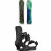 K2 Excavator Snowboard + Edition Snowboard Bindings 2025