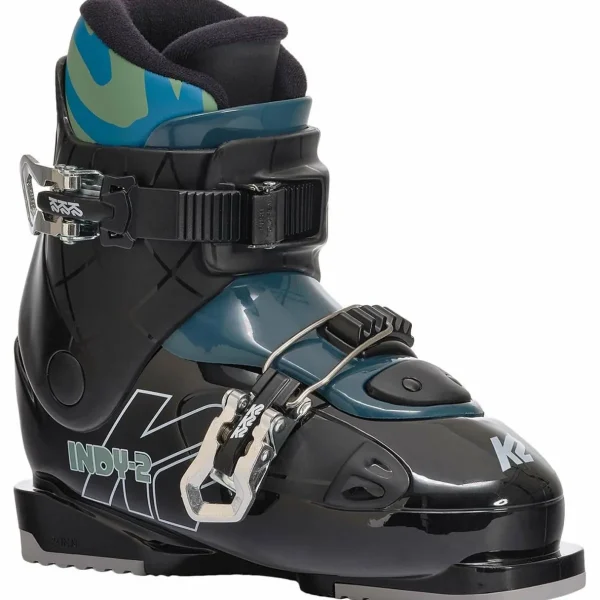 Kids K2 Indy Skis + FDT 4.5 Bindings + Indy 2 Ski Boots + evo Sessel Helmet + Goggle Combo - Kids'