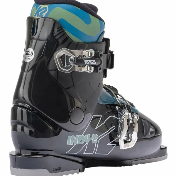 Kids K2 Indy Skis + FDT 4.5 Bindings + Indy 2 Ski Boots + evo Sessel Helmet + Goggle Combo - Kids'
