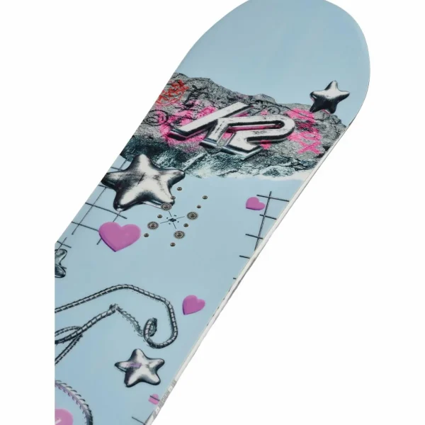 K2 Medium Snowboard + Formula Snowboard Bindings + Overdraft Snowboard Boots 2025