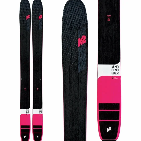 K2 Mindbender 115 C Alliance Skis + Tyrolia Attack 13 Demo Bindings 2020 - Used