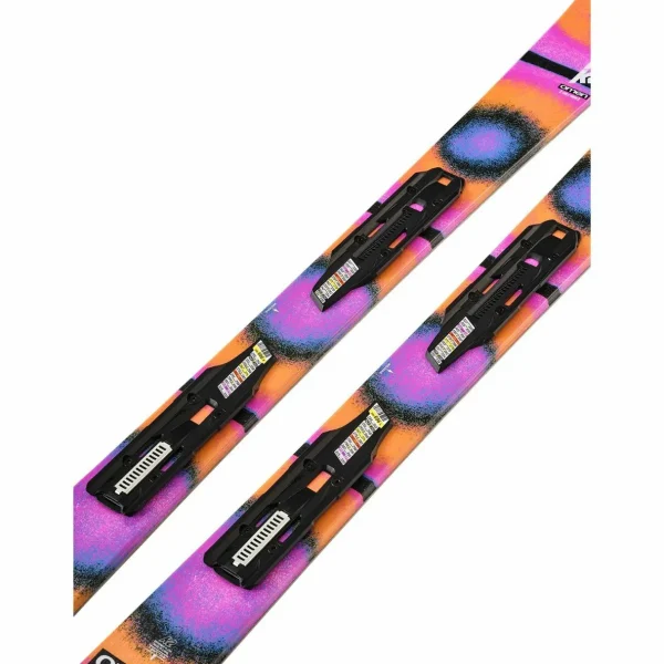 Kids K2 Omen Jr Skis + FDT 7.0 Bindings - Kids' 2025